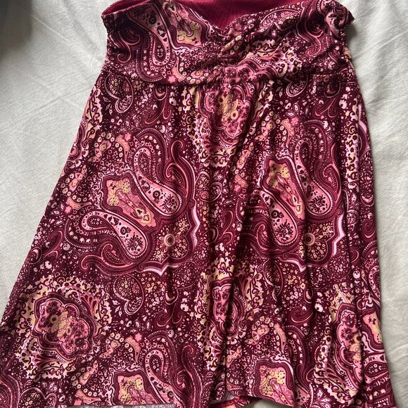 Vintage Y2K Paisley Printed Skirt - Sibling Brand - Picture 2 of 3